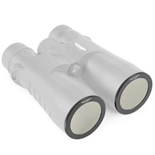 Omegon - sluneční filtry pro binokuláry 50mm (pro vnitřní  průměr 49,8–50,2mm)  a ZWO Seestar S50