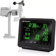 BRESSER 5-in-1 Professional meteostanice s měnitelnými barvami na displeji