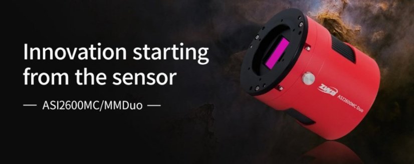 Kamera ZWO ASI 2600MM DUO (mono)