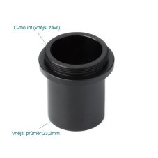 Adapter - 23,2mm / C-mount (vnější)