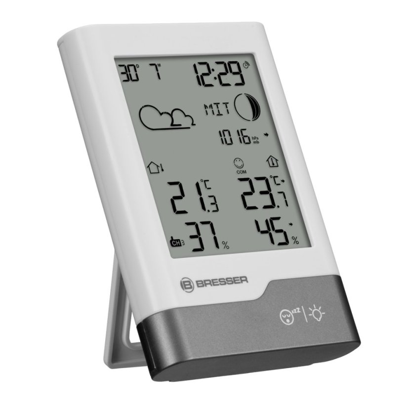 BRESSER Home Weather Station (bílá/šedá)
