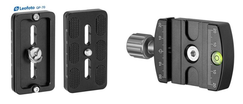 Leofoto - kulová hlava LH-40 + QP-70 (20kg)