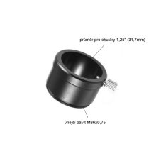 Adapter z M36 na 1,25" (31,7mm)