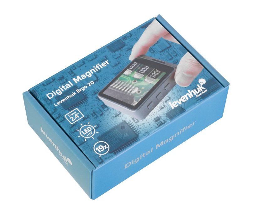 Digitální lupa Levenhuk ERGO 20 (7x, 12x, 19x)
