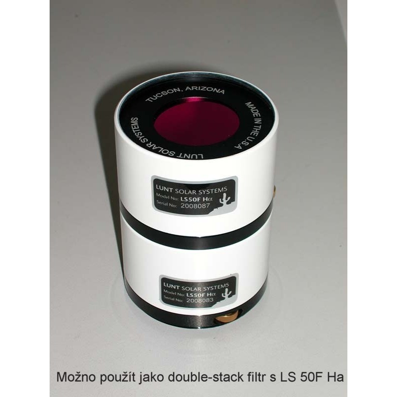 LUNT LS50FHa H-alpha double-stack sluneční filtr