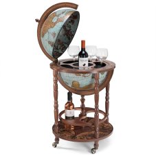 Barový globus Zoffoli Minerva Blue Ocean 40cm