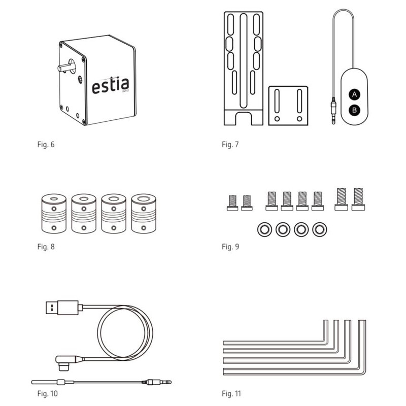 Omegon Pro - motorové ostření Estia