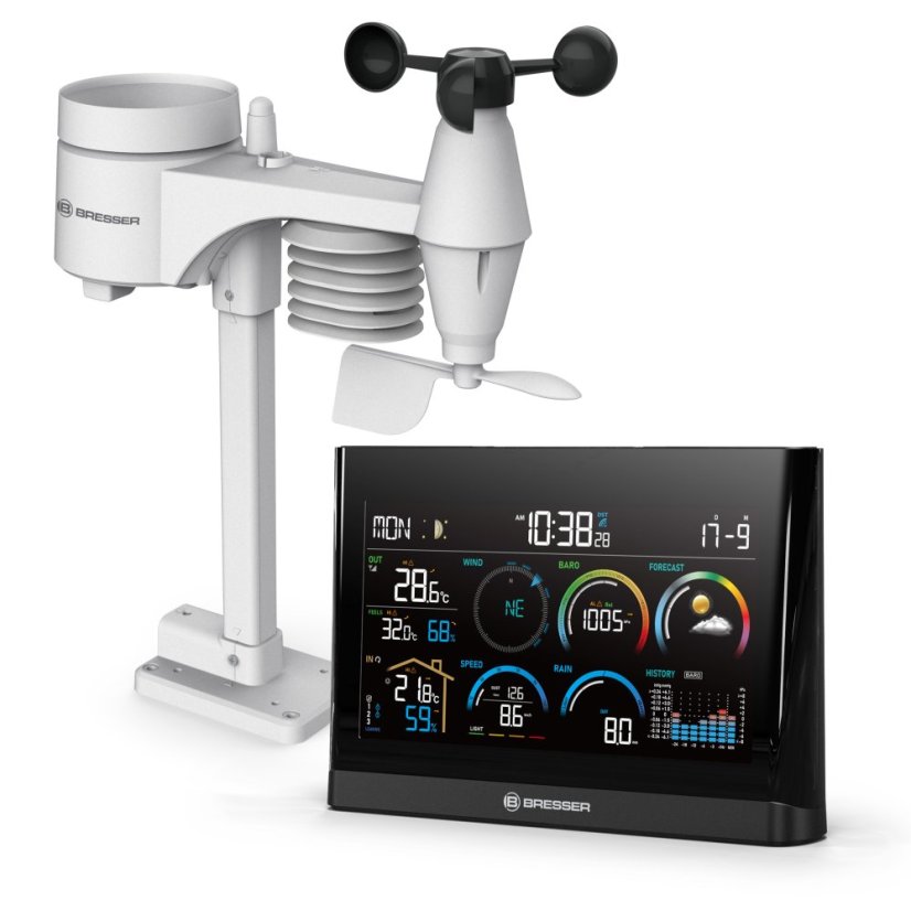 BRESSER Premium Comfort 5-in-1 Professional Home meteostanice