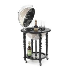 Barový globus Zoffoli Elegance Black/Warm Grey 40cm