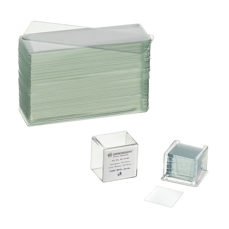 Sada podložních a krycích sklíček 50/100ks