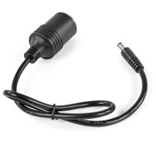 Omegon - kabel adapter 5.5–2.1 mm – zástrčka do auto zásuvky (0,5m)