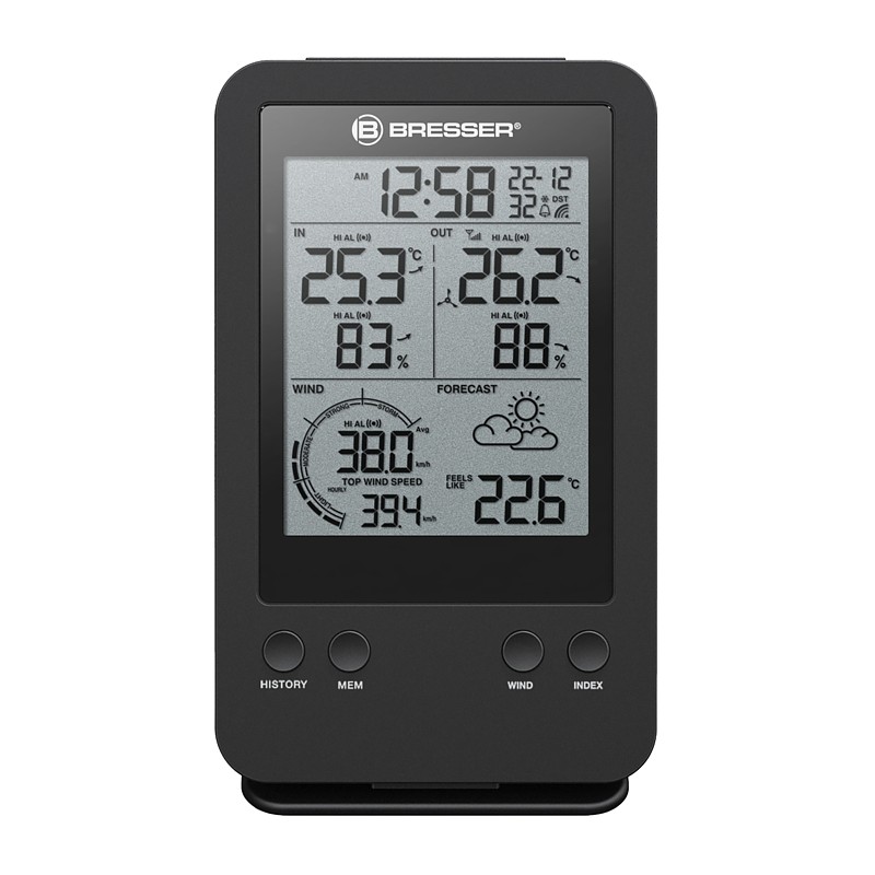 BRESSER 3-in-1 Profi čidlo větru / Anemometr