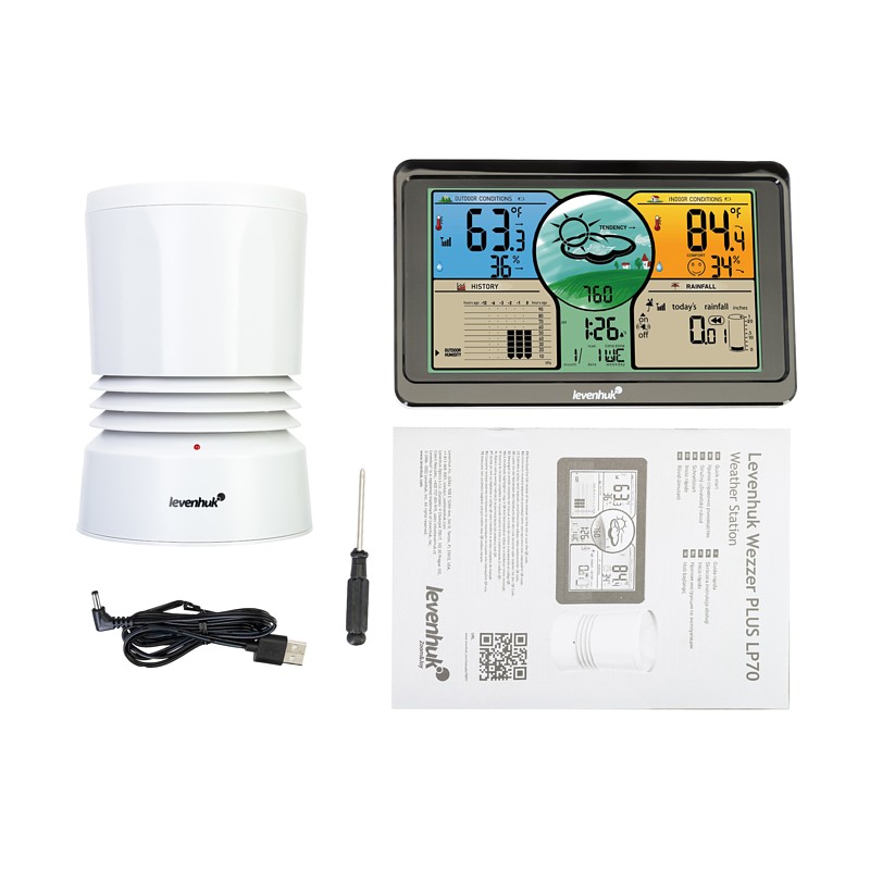 Srážkoměr Levenhuk Wezzer PLUS LP70