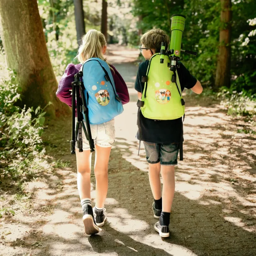 Bresser Junior dětský teleskop 70/400mm + batoh (modrý)