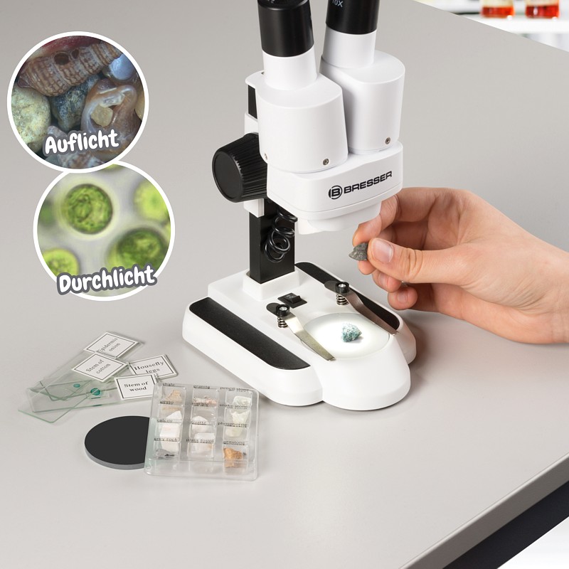 Bresser Biolux ICD/TR - mikroskop 20x/50x