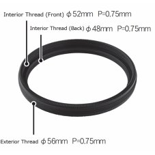 Vixen M56 filtr adapter pro M48mm a M52mm filtr závity