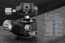 Leofoto - kulová hlava LH-40 + QP-70 (20kg)