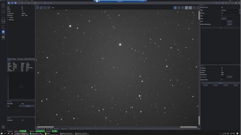 PegasusAstro NYX-101 montáž s harmonickým převodem