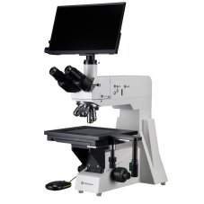 BRESSER Science MTL 201 50-800x - metalurgický + kamera MikroCam MINI Full HD HDMI + LCD monitor