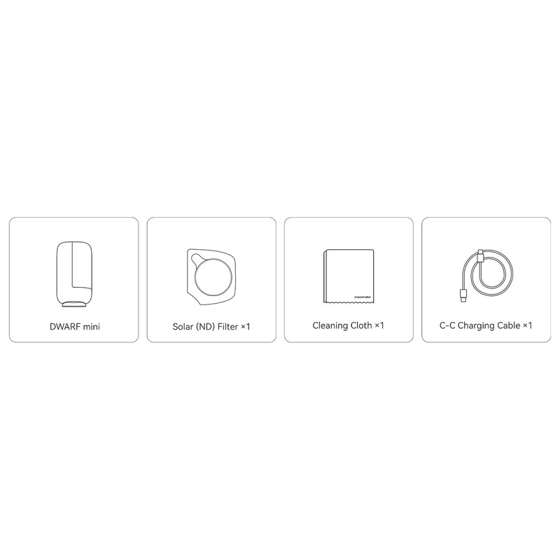 DWARF mini Smart teleskop AP 30/150