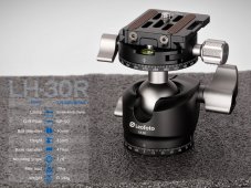 Leofoto - kulová hlava LH-30R + NP-50 (15kg) dual panorama