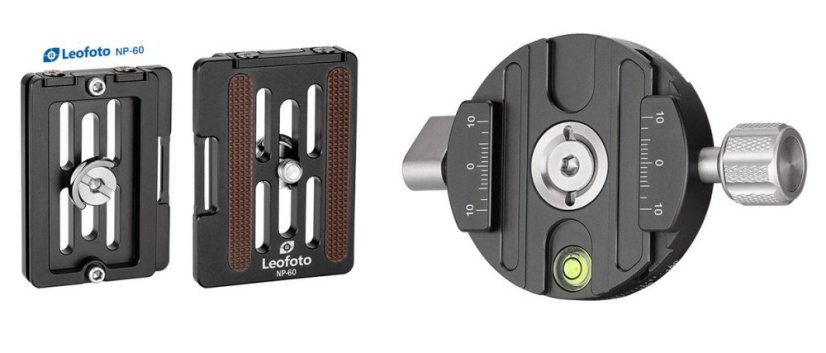 Leofoto - kulová hlava LH-40R + NP-60 (20kg) dual panorama