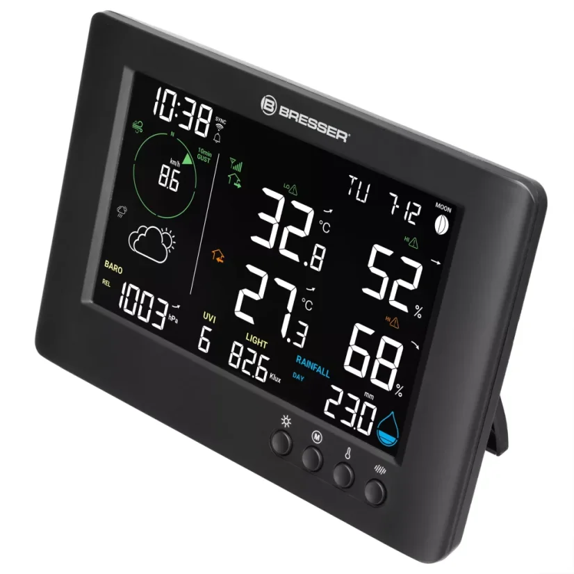 BRESSER Wi-Fi TB 7-in-1 RC Meteostanice