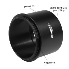 Omegon - adapter z 2" na M48