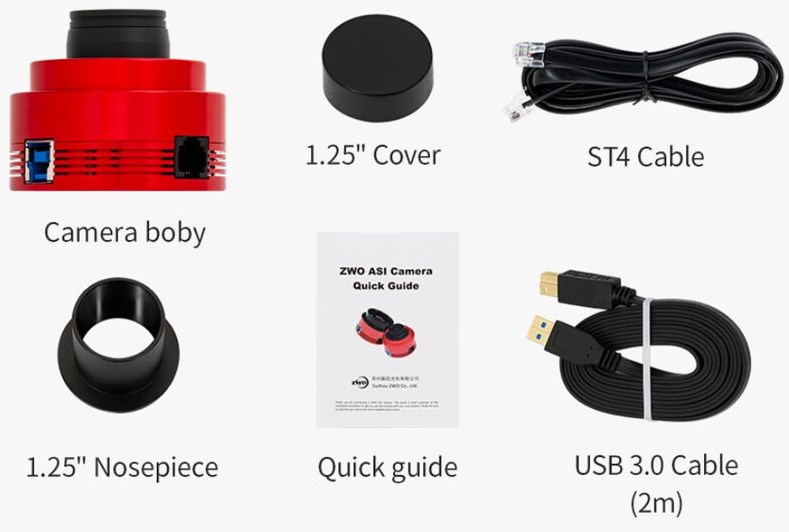 Kamera ZWO ASI 715 MC (color)