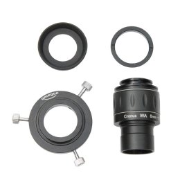 Z horní části okuláru odšroubujte tenký kovový kroužek