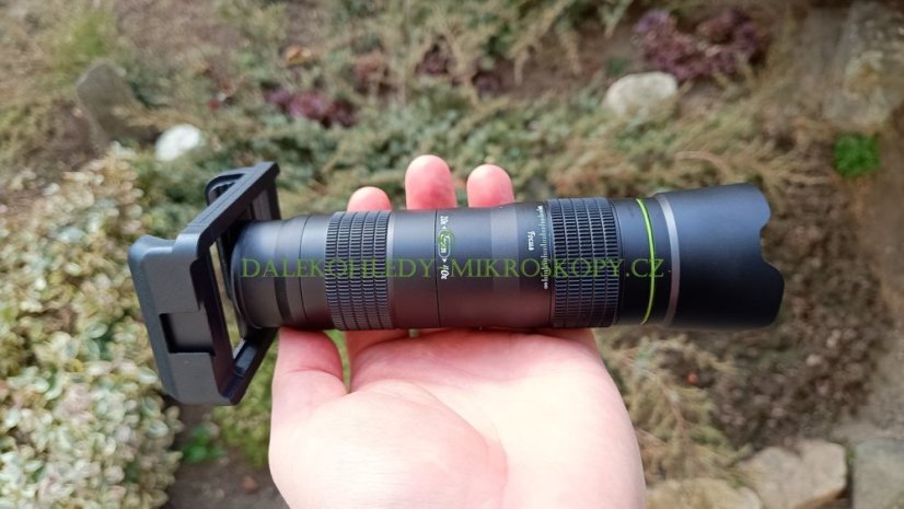 Bresser spektiv a teleobjektiv pro smartphone - Spotty + stativ