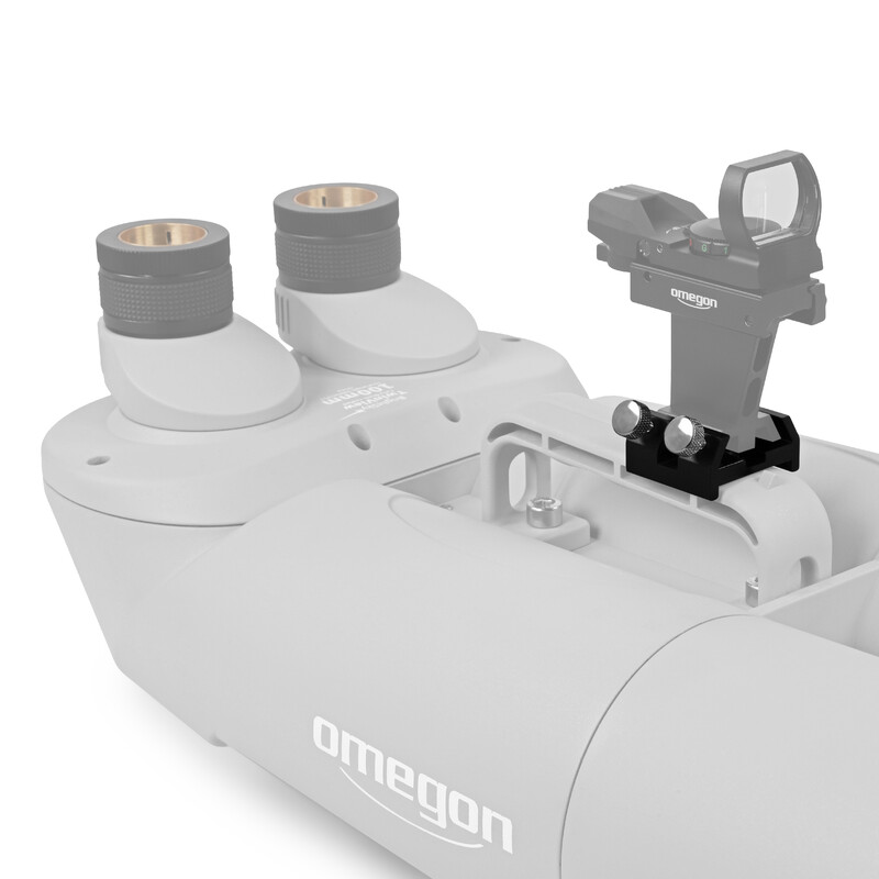 Omegon - patka pro hledáček s drážkou Vixen, SW, Celestron