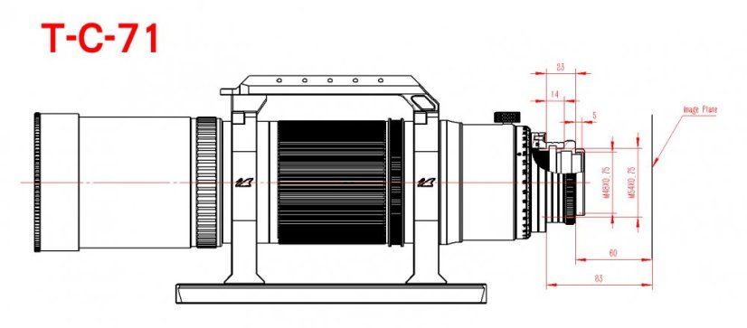 William Optics RedCat 71 Apo 71/350mm OTA
