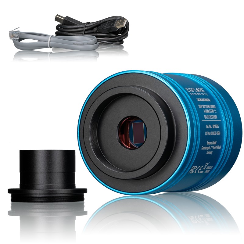 EXPLORE SCIENTIFIC 4K Deep Sky Astro Camera & Guider 8,3 MP-II