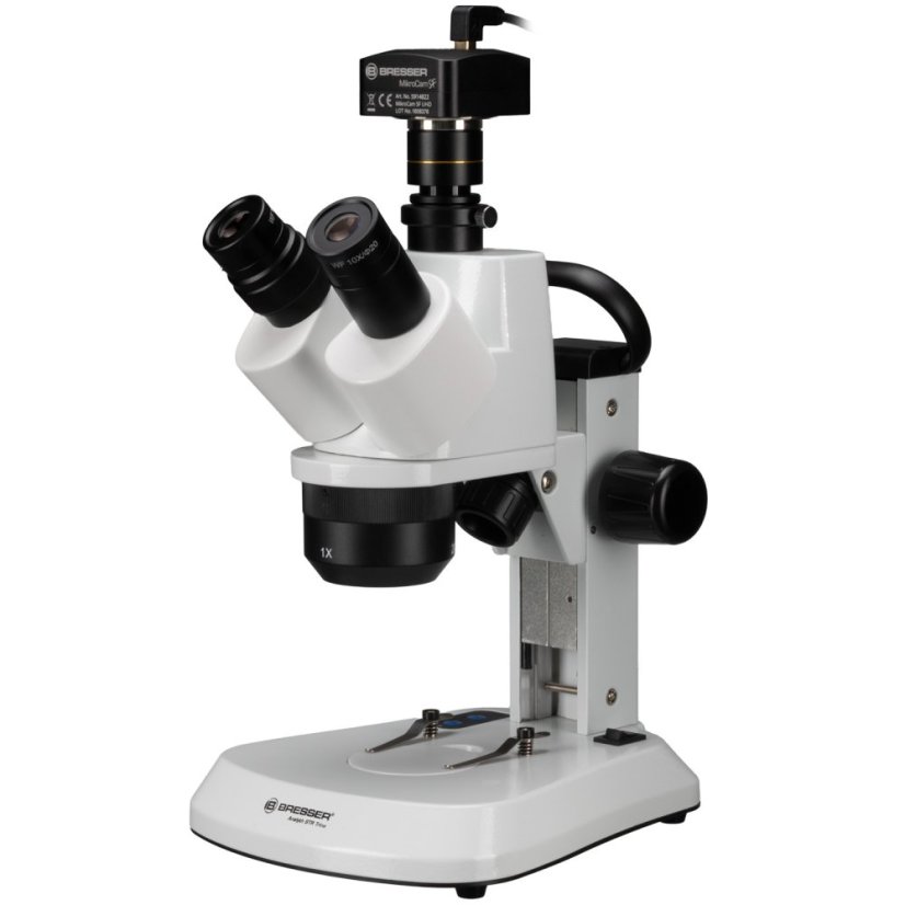 BRESSER Analyth STR TRINO 10x/20x/40x + kamera MikroCam SF UHD