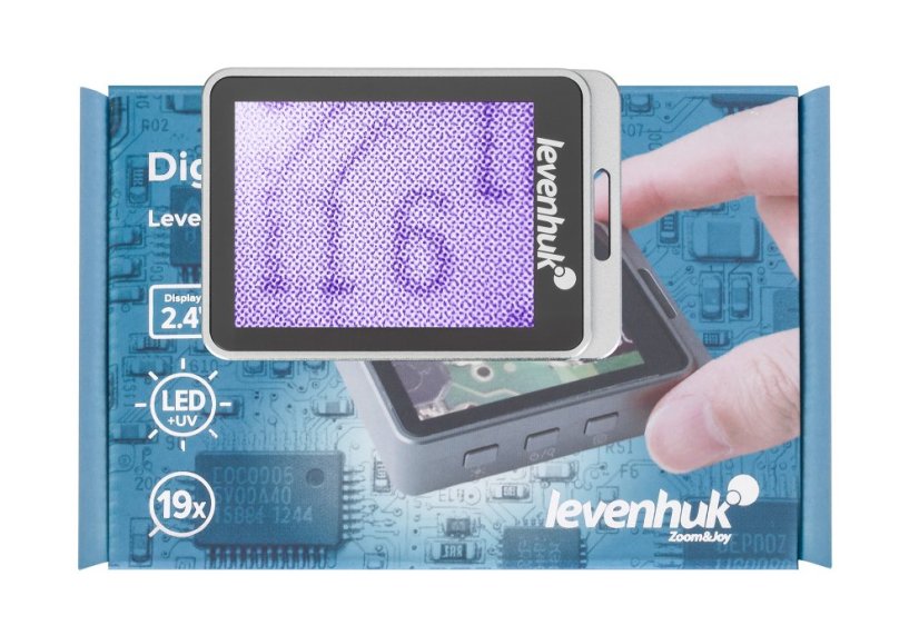 Digitální lupa Levenhuk ERGO 20 (7x, 12x, 19x)