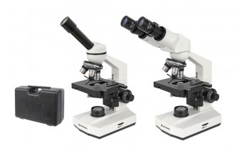 Mikroskopy Bresser Erudit Basic mono a bino