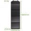 BRESSER Mobile Solar Charger 120 Watt - USB a DC output