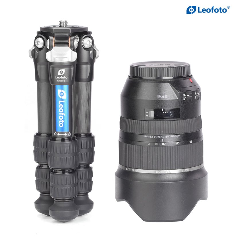 Leofoto - karbonový stativ Ranger LS-223C + LH-25 (10kg/12-37cm)