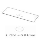 Sklíčka kalibrační (s měřítkem)