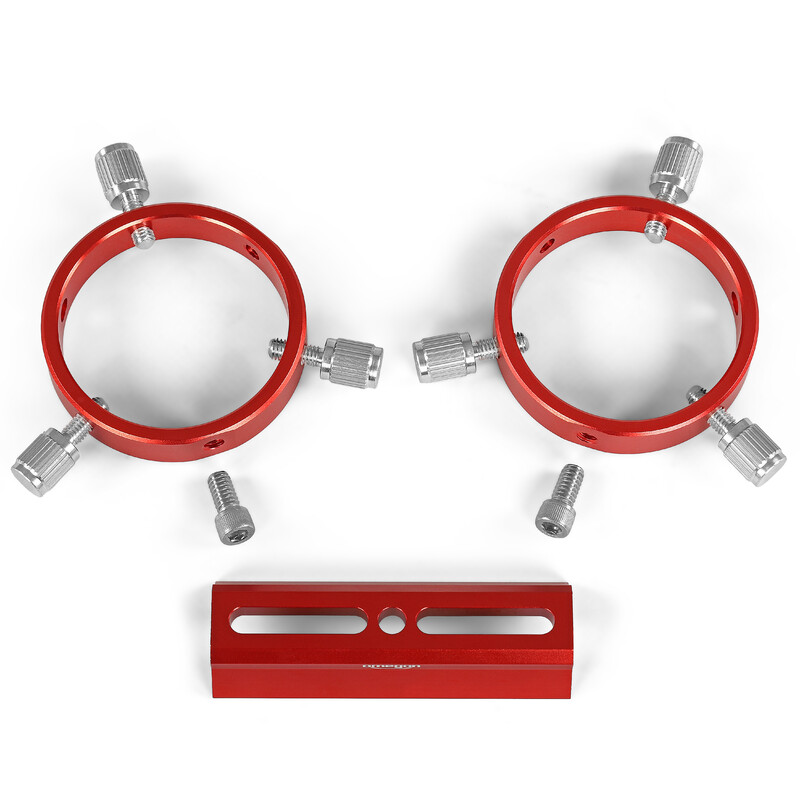 Obruče s lištou pro hledáčky Vixen/SW (průměr 40-58mm)