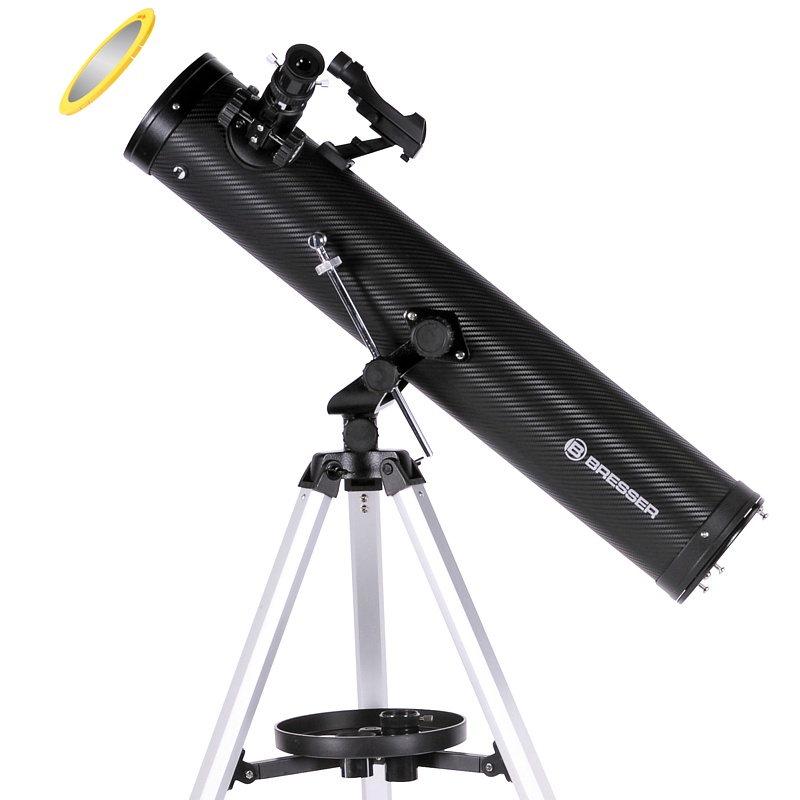Bresser Venus 76/700mm AZ + sluneční filtr