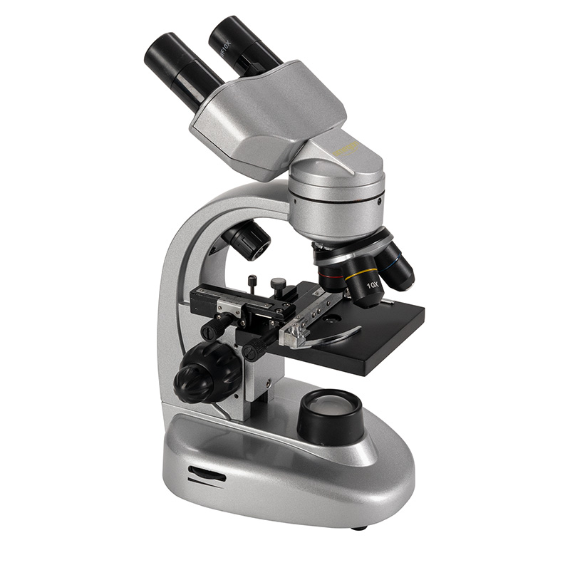 Omegon BinoView Basic 2LED 40x-800x + brašna