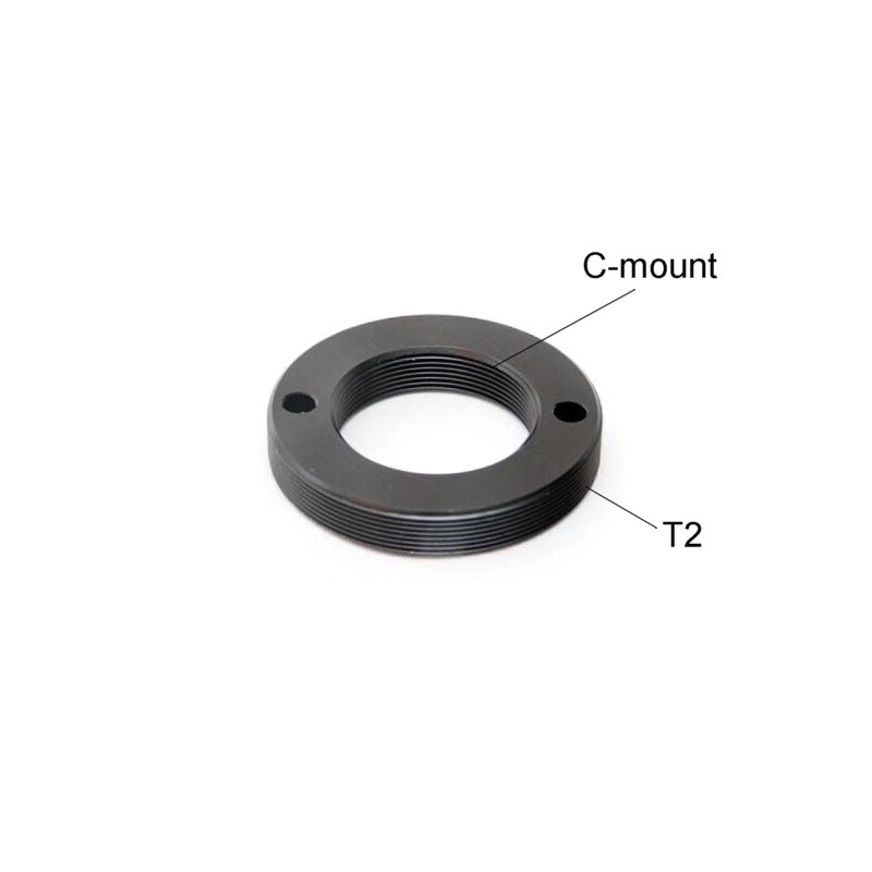 T2 / C mount adapter
