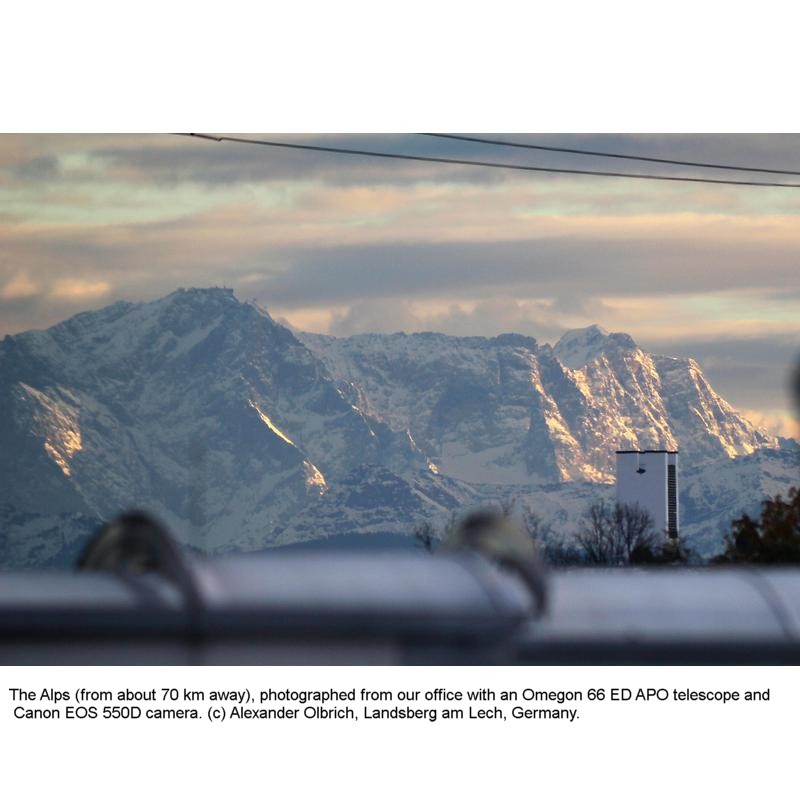 Omegon refraktor Pro APO 66/400 ED OTA