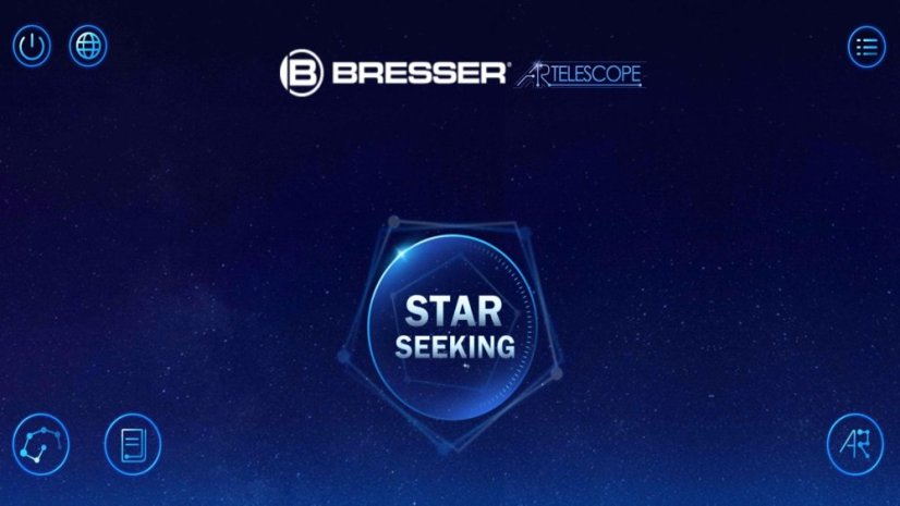 Bresser Space Racer 70/400mm AZ + ARTelescope app + batoh