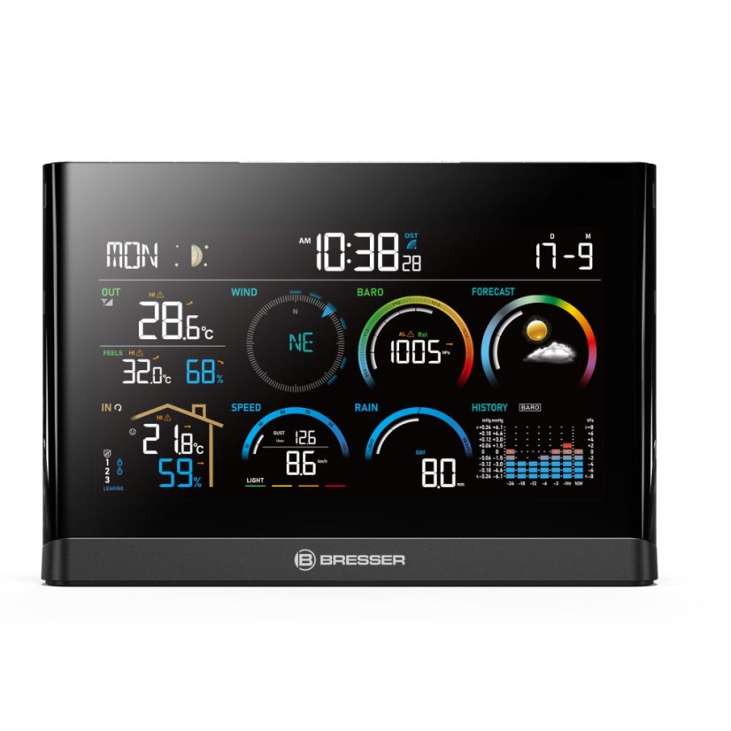 BRESSER Premium Comfort 5-in-1 Professional Home meteostanice