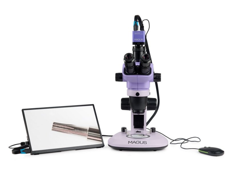 Magus Stereo D7T LCD BASE 6,7-45x zoom (kamera CHD10 + LCD)