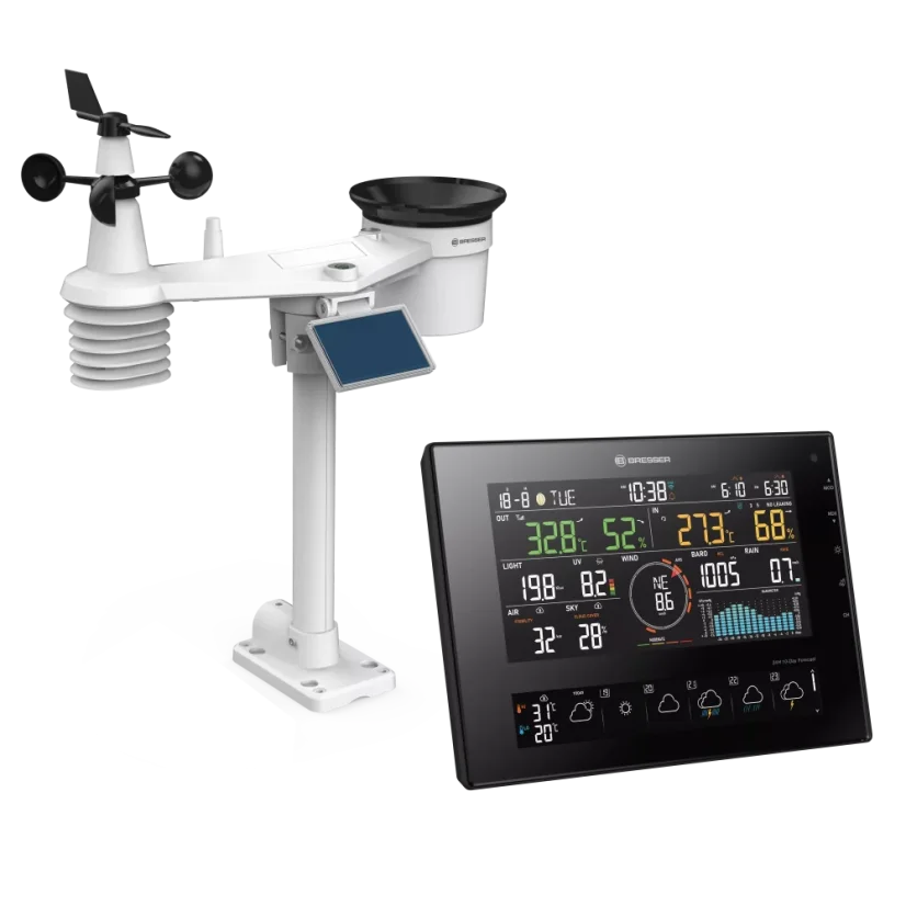 BRESSER 11Day 4Cast CV Wi-Fi meteorologická stanice 7 v 1