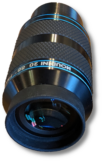 Okulár Houdini 20mm 86° 2"  (s korekcí komy)